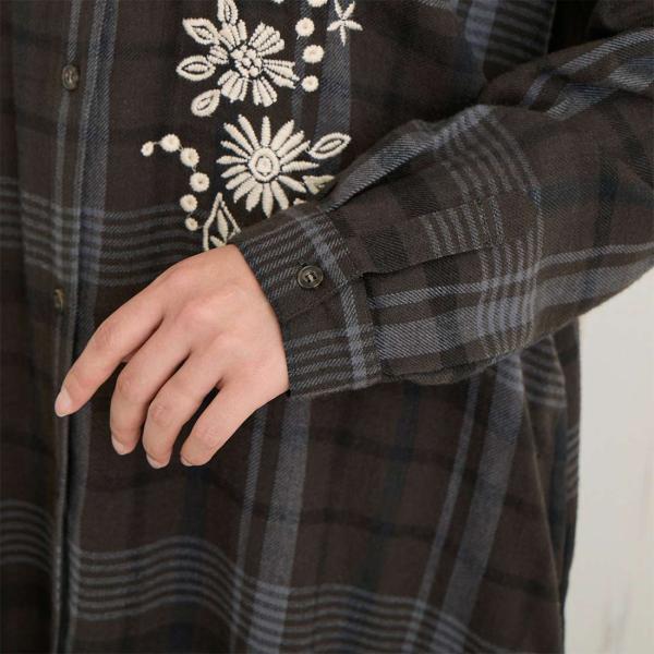 タータンチェック 長袖 シャツワンピ 秋冬 ロング ワンピース おしゃれ 秋冬 大人 タータンチェック 長袖 シャツワンピ 秋冬 ロング ワンピース おしゃれ 秋冬 大人