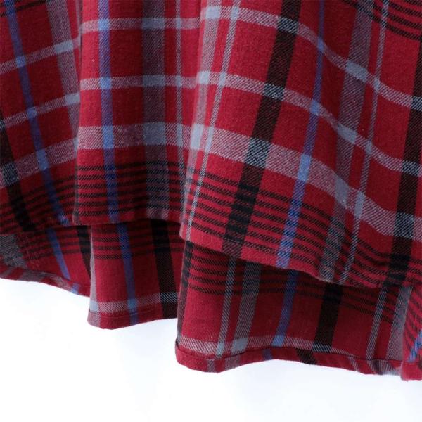 タータンチェック 長袖 シャツワンピ 秋冬 ロング ワンピース おしゃれ 秋冬 大人 タータンチェック 長袖 シャツワンピ 秋冬 ロング ワンピース おしゃれ 秋冬 大人