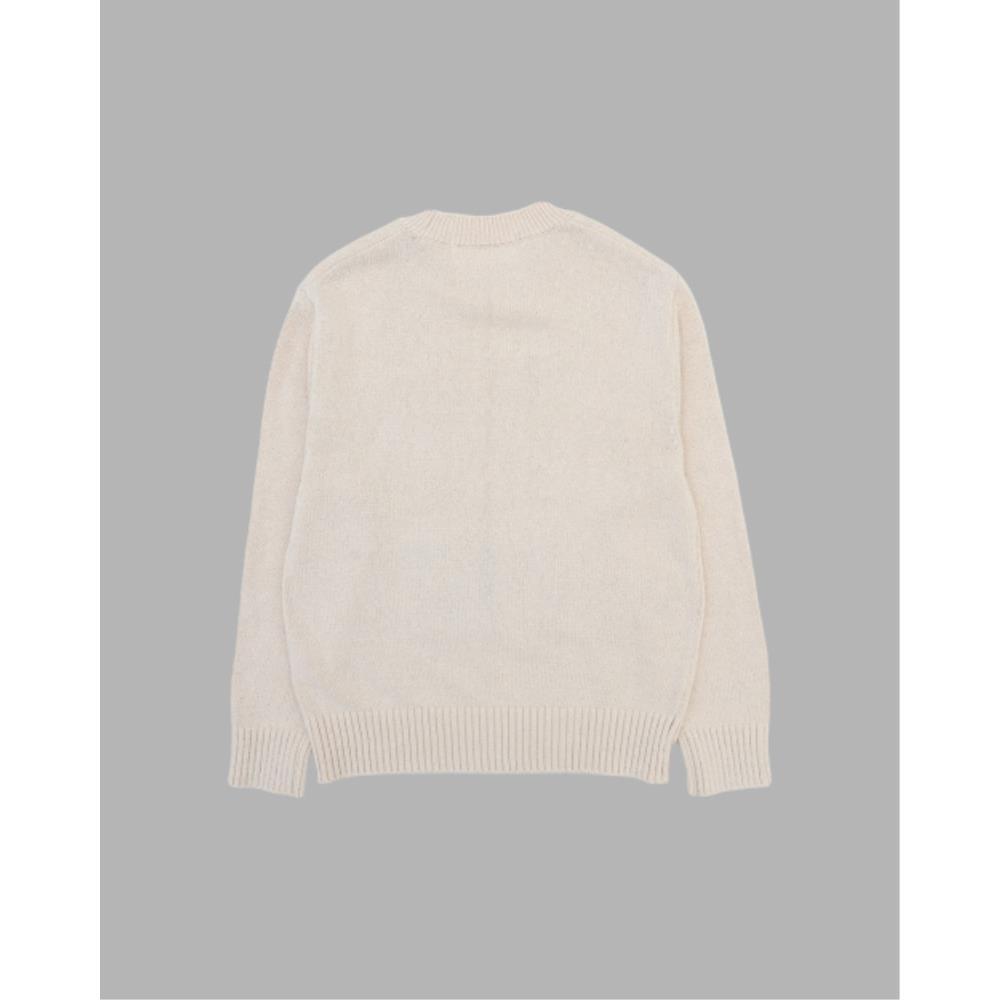 THE MUSEUM VISITOR FLOWER HEART KNIT IVORY 14898 THE MUSEUM VISITOR FLOWER HEART KNIT IVORY 14898