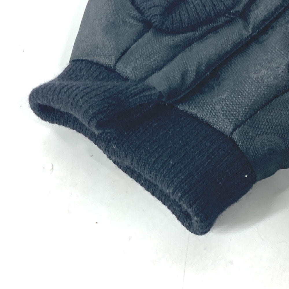 トップスその他 GG 犬 ワンちゃん わんちゃん ペット服 ドッグ コート ダウン ポリアミド ブラック