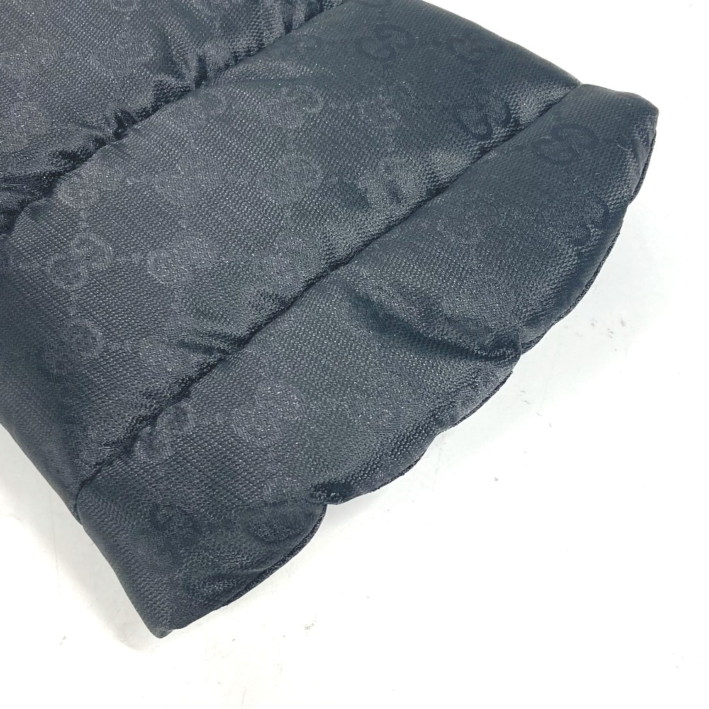 トップスその他 GG 犬 ワンちゃん わんちゃん ペット服 ドッグ コート ダウン ポリアミド ブラック