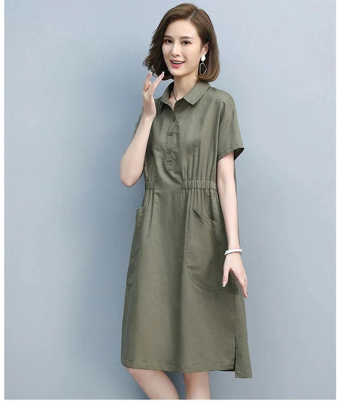 【20点セット】シャツワンピース レディース 半袖 長袖 夏 ワンピース ポロワンピース 無地 膝丈 ミドル丈 ワンピ 綿麻風 ポケット付き ゆったり カジュアル キレイめ シンプル 着痩せ 体型カバ 【20点セット】シャツワンピース レディース 半袖 長袖 夏 ワンピース ポロワンピース 無地 膝丈 ミドル丈 ワンピ 綿麻風 ポケット付き ゆったり カジュアル キレイめ シンプル 着痩せ 体型カバ