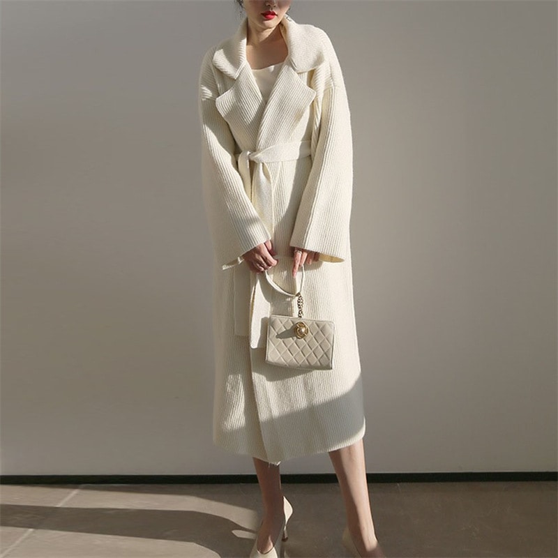 ニットカーディガン カーディガン ロングセーターレディースコート秋冬新しいルーズニットカーディガンコート ニットカーディガン カーディガン ロングセーターレディースコート秋冬新しいルーズニットカーディガンコート