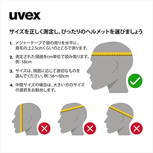uvex(ウベックス) 自転車ヘルメット ロードバイク JCF公認 ドイツ製 boss race / 55-60 cm