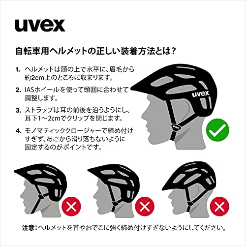 uvex(ウベックス) 自転車ヘルメット ロードバイク JCF公認 ドイツ製 boss race / 55-60 cm
