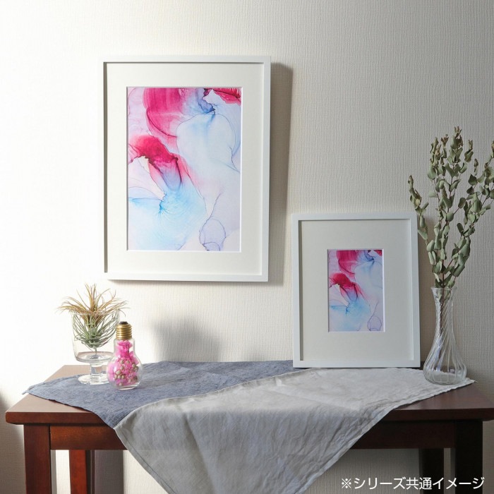 ラーソン・ジュール マット付きD771 白 四切 アクリル ACMT-D771304 ラーソン・ジュール マット付きD771 白 四切 アクリル ACMT-D771304