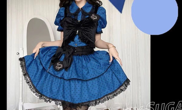 Qoo10] キャンディ調ロリータドレスウェディングス