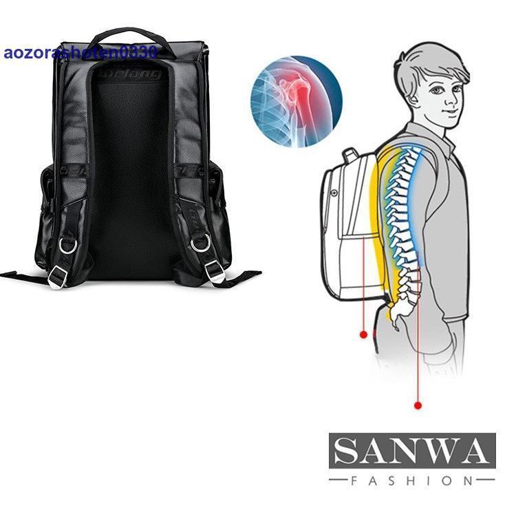 リュック メンズ リュックサック 本革 牛革 デイパック ビジネス バックパック レザー 通勤通学 旅行 出張 アウトドア 自転車鞄 カバン 男女兼用