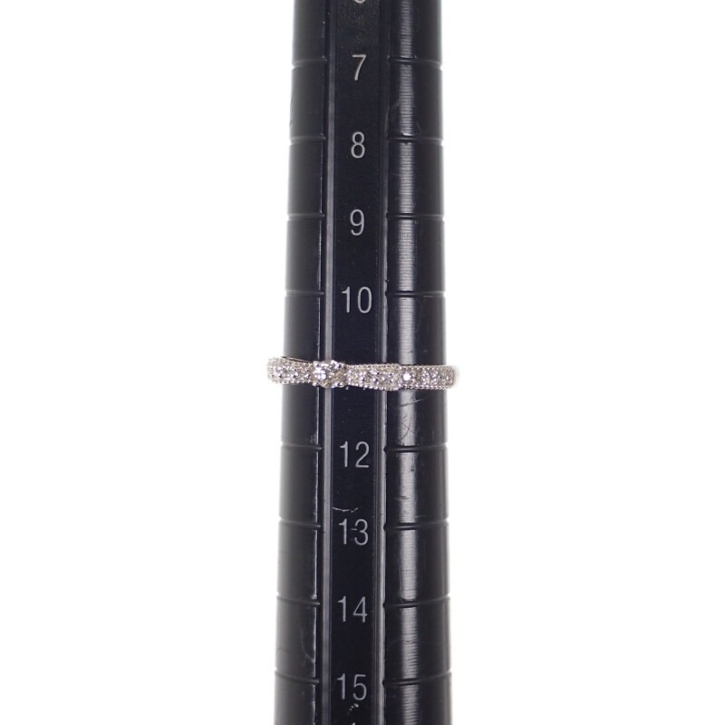 【no brand】デザインジュエリー リボンモチーフ リング K18ホワイトゴールド 11号 ダイヤモンド レディース 【no brand】デザインジュエリー リボンモチーフ リング K18ホワイトゴールド 11号 ダイヤモンド レディース