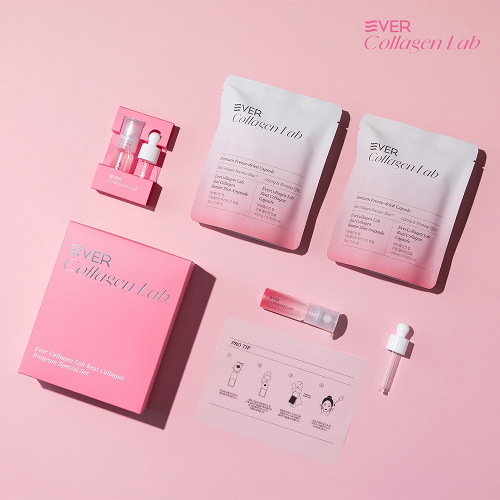 Qoo10] EVERCOLLAGEN 【1+1】【エバーコラーゲンラボ】凍結乾