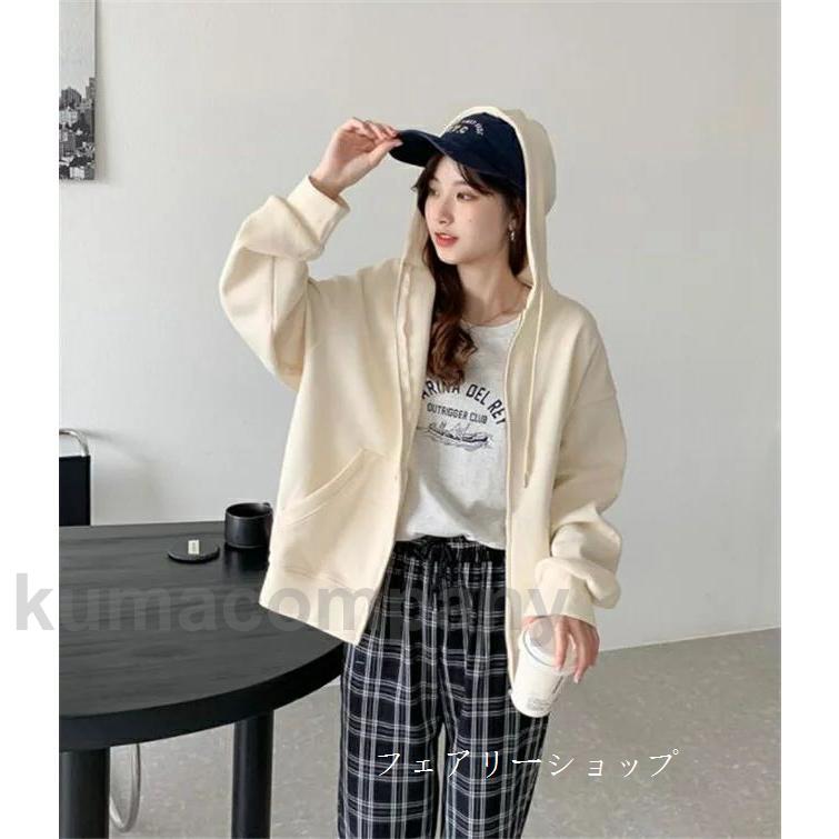 パーカー レディース 薄い スウェットパーカー プルオーバーパーカー プルオーバー 前ジップパーカー レディース トップス アウター レディース 女性 長袖 フー パーカー レディース 薄い スウェットパーカー プルオーバーパーカー プルオーバー 前ジップパーカー レディース トップス アウター レディース 女性 長袖 フー