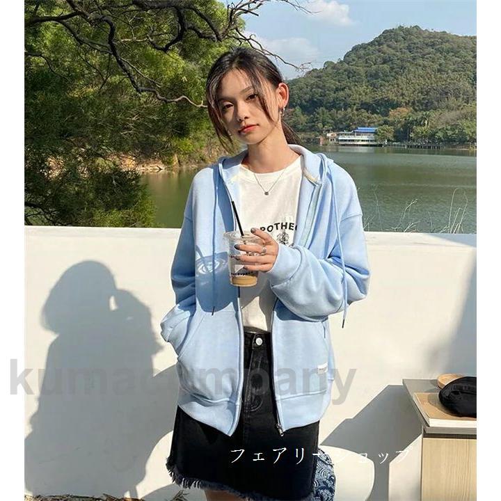 パーカー レディース 薄い スウェットパーカー プルオーバーパーカー プルオーバー 前ジップパーカー レディース トップス アウター レディース 女性 長袖 フー パーカー レディース 薄い スウェットパーカー プルオーバーパーカー プルオーバー 前ジップパーカー レディース トップス アウター レディース 女性 長袖 フー