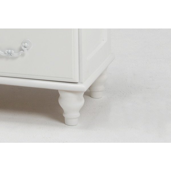 ガーリー調 5段 チェスト フェミニン 飾り棚 ボード 収納 タンス コンパクト チェスト お姫様風 ガーリー調 5段 チェスト フェミニン 飾り棚 ボード 収納 タンス コンパクト チェスト お姫様風