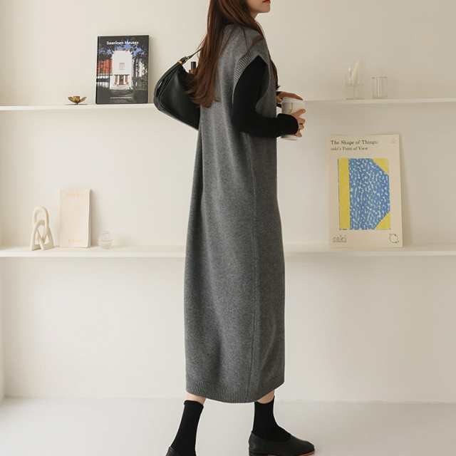 【2025新作入荷】ワンピース ロングワンピース ノースリーブワンピース Vネック ロング丈 かわいい 大人可愛い きれいめ シンプル カジュアル 上品 おしゃれ かっこいい 大人女子 こなれ感 個性