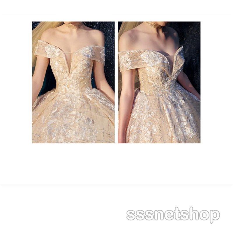 ウェディングドレス 大きいサイズ... : レディース服 結婚式 セール国産