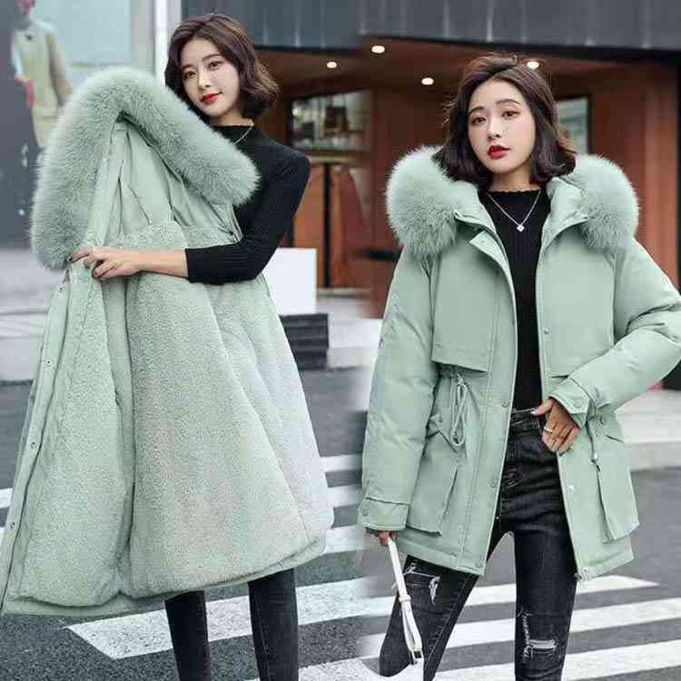 裏起毛コートモッズコートレディース裏起毛ジャケット裏起毛アウターミリタリーブルゾン裏ボア長袖キルティングファスナー付きフード付き防寒着秋冬着痩せ寒さ対策暖かい