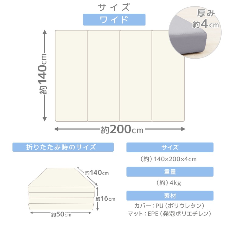 プレイマット 折りたたみ 200cm 厚手 4cm おりたたみ 大きい プレイマット ベビー マット ジョイントマット お昼寝 防水 抗菌 厚手 騒音対策 大判 赤ちゃん ペット 洗える 韓国 プレイマット 折りたたみ 200cm 厚手 4cm おりたたみ 大きい プレイマット ベビー マット ジョイントマット お昼寝 防水 抗菌 厚手 騒音対策 大判 赤ちゃん ペット 洗える 韓国