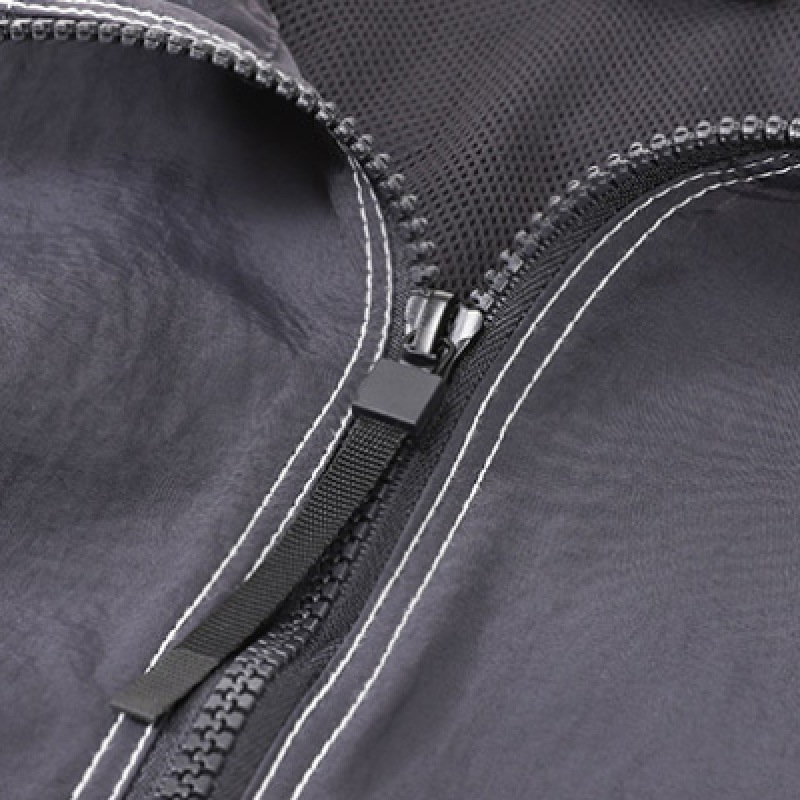 [Juans] オーバーフィットストリングステッチカラーショートスリーブアノラックPWJP2146