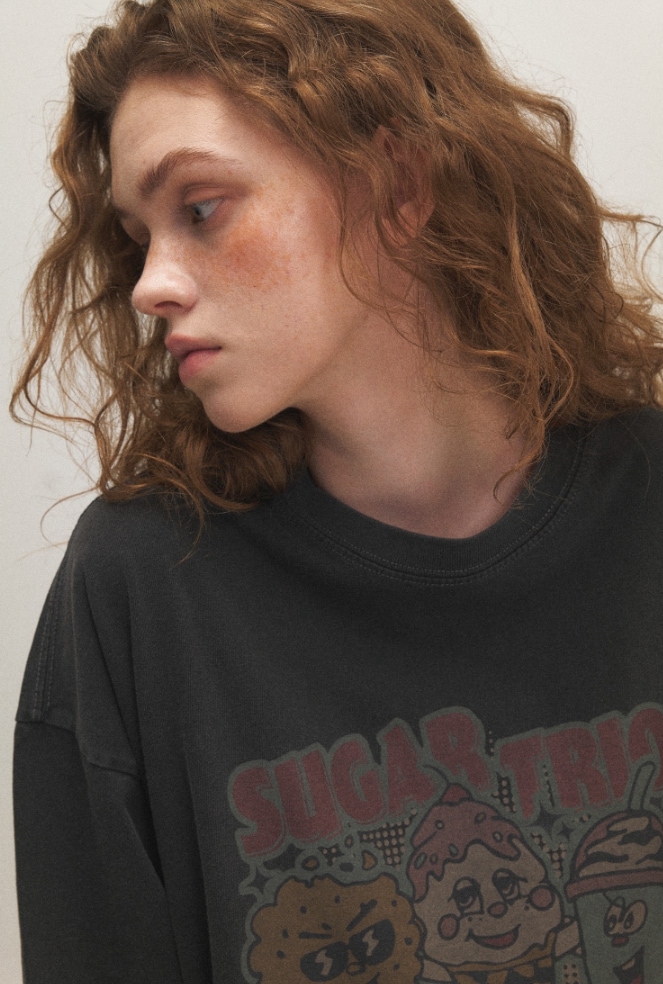 【CPGN STUDIO】24SS★ Sugar Trio Pigment Short Sleeve Tee MUSINSA | CPGN STUDIO Sugar Trio Pigment Short Sleeve Tee