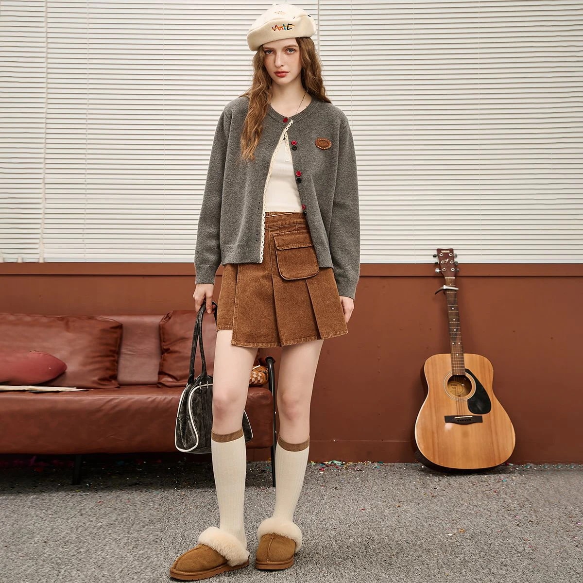 カジュアルなニットカーディガンジャケット2025新しい刺繍ファッションジャンパージャケット カジュアルなニットカーディガンジャケット2025新しい刺繍ファッションジャンパージャケット