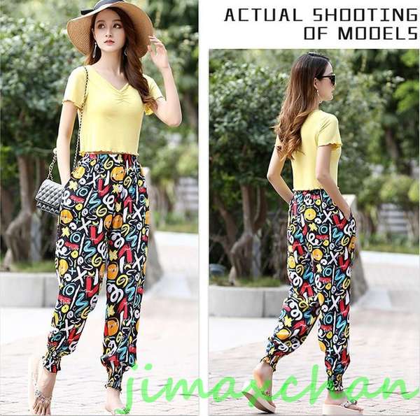 サマー 夏/薄手/タイパンツ ウエストゴム 柄パンツ アラジンパンツ ハーレム エスニック ったり ダンス ロングパンツ 長ズボン サマー 夏/薄手/タイパンツ ウエストゴム 柄パンツ アラジンパンツ ハーレム エスニック ったり ダンス ロングパンツ 長ズボン