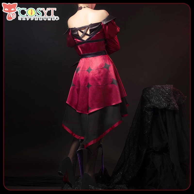 バーチャルYouTuber Vtuber サロメ コスプレ衣装 ワンピース 仮装 変装 可愛い コスプレ cosplay ゲーム イベント パーティ