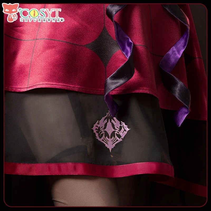 バーチャルYouTuber Vtuber サロメ コスプレ衣装 ワンピース 仮装 変装 可愛い コスプレ cosplay ゲーム イベント パーティ