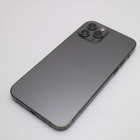 超美品 SIMフリー iPhone12 Pro 256GB グラファイト 219