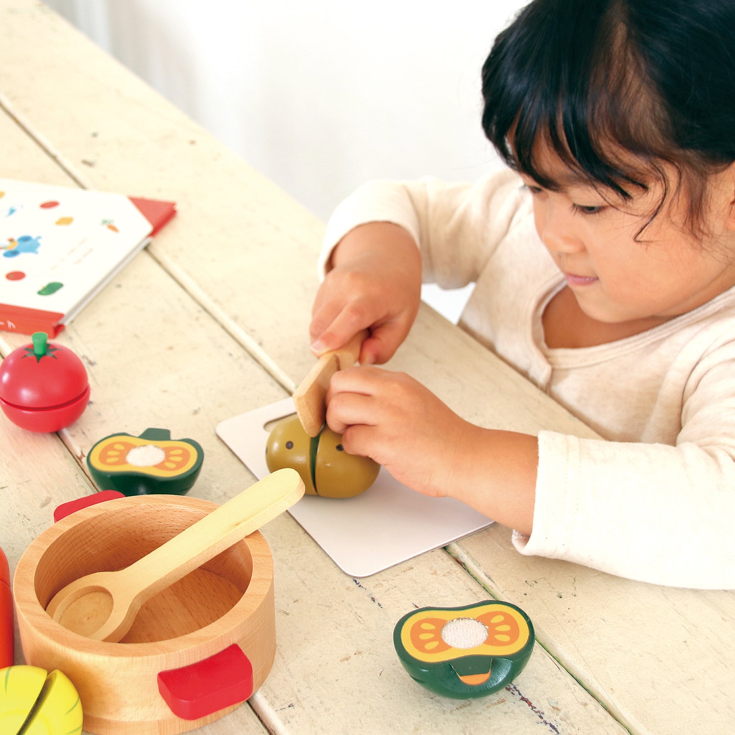 おままごと 絵本 チーズくんのおいしいスープ 3歳から 知育玩具 おもちゃ 806555