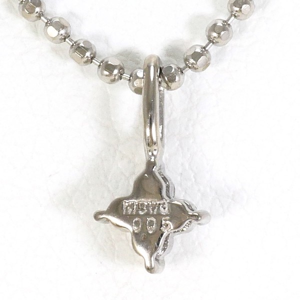 K18 18金 WG ホワイトゴールド ネックレス ダイヤ 0.05 約50cm ジュエリー 中古 K18 18金 WG ホワイトゴールド ネックレス ダイヤ 0.05 約50cm ジュエリー 中古