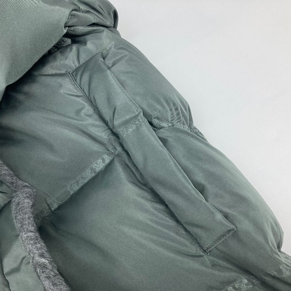 【希少✨ 】Max Maraミンクファー グースダウン 大きいサイズ ベルト付き Sマックスマーラ 'S Max Mara 袖ファー付き リバーシブル ダウン