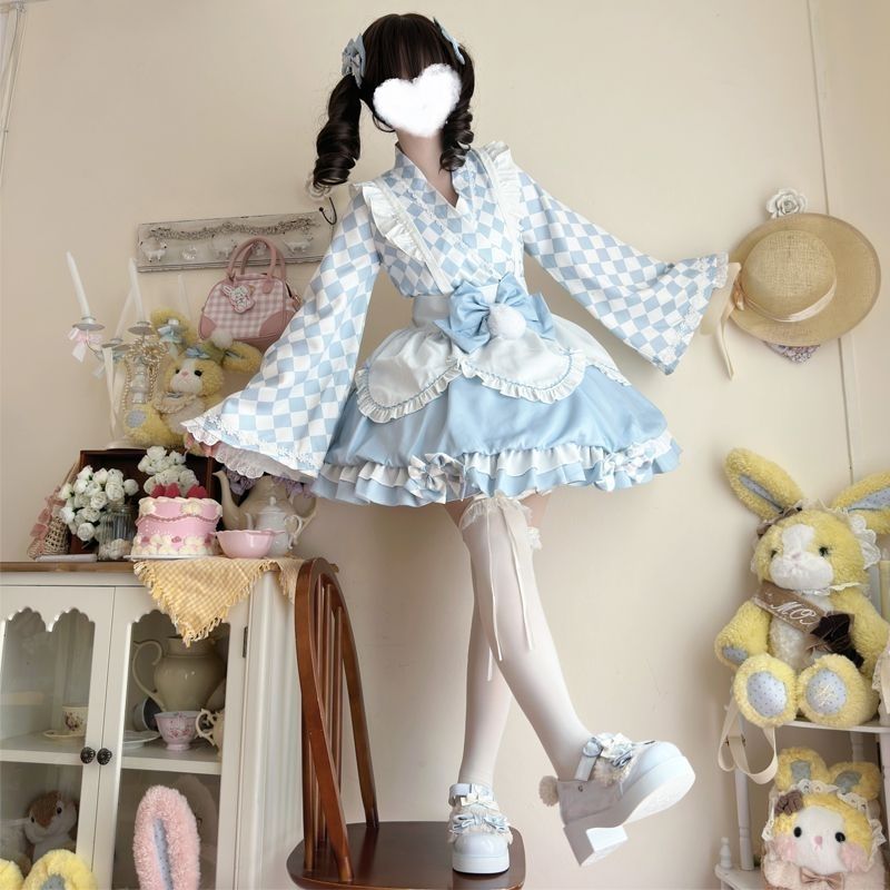 ロリータ ミルクプリン かわいい 日系 メイドワンピース 夏 ロールプレイング mdprevattcaulkingandwaterproofing.com