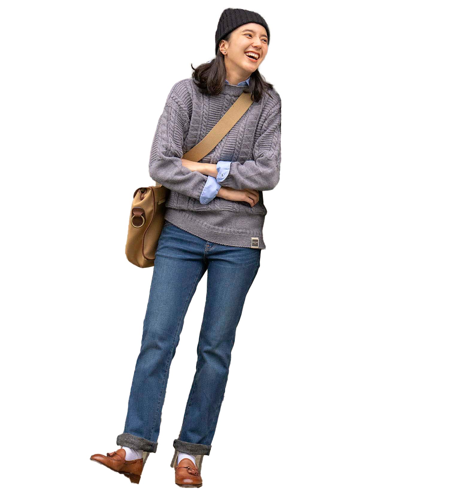 [シーセブンティーン] BODY FIRE ストレートデニムパンツ【暖】 レディース D.USED