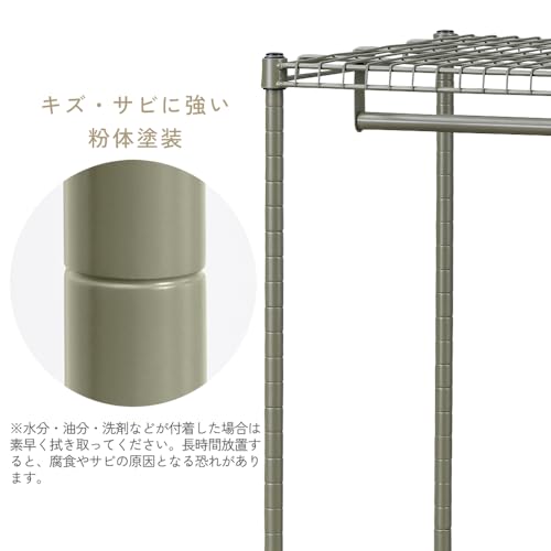 アイリスオーヤマ カラースチールシェルフ スチールラック 幅80 収納ラック 3段 収納棚 ハンガーラック コートハンガー パイプハンガー オープンラック メタルラック メタルシェルフ 棚板高さ調節 アイリスオーヤマ カラースチールシェルフ スチールラック 幅80 収納ラック 3段 収納棚 ハンガーラック コートハンガー パイプハンガー オープンラック メタルラック メタルシェルフ 棚板高さ調節