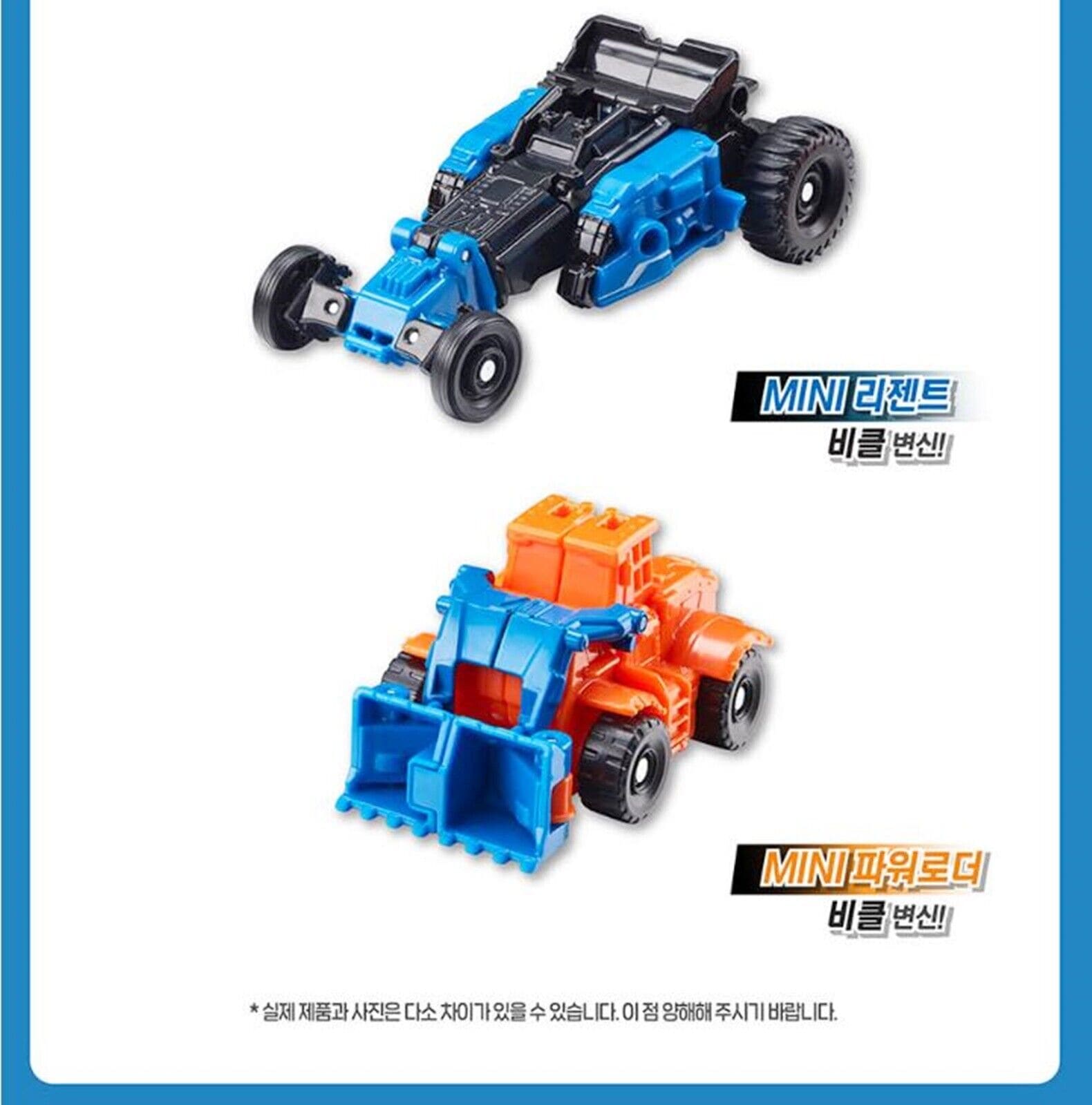 TOBOTV/ミニ/キングポートラン/四重合体/変身ロボット/韓国ロボット/アニメーション