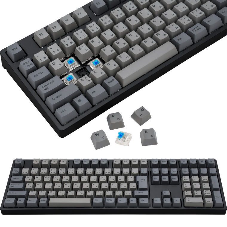 アウトレット】 IK-CD108-G/BL-BK iKBC テンキー付き メカニカル