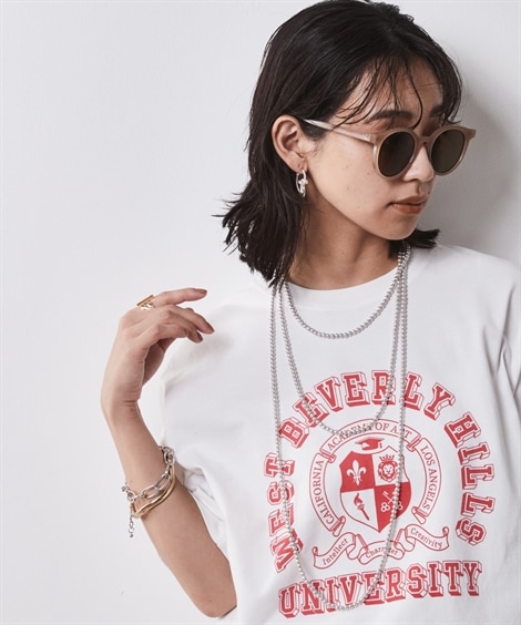 ネックレス 大きいサイズ スモーキーシルバーロングネックレス 長め設計 シックスタイル ネックレス 大きいサイズ スモーキーシルバーロングネックレス 長め設計 シックスタイル