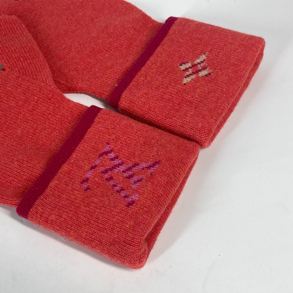 手袋 M70838 ゴン ポップ モノグラム グローブ グローブ アクセサリー ウール/カシミヤ ピンク 手袋 M70838 ゴン ポップ モノグラム グローブ グローブ アクセサリー ウール/カシミヤ ピンク