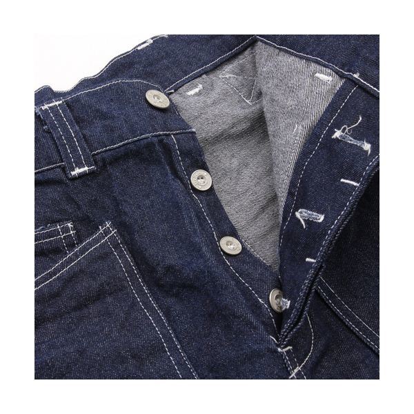 米軍 WW2デニムワークパンツ ネイビー 30 米軍 WW2デニムワークパンツ ネイビー 30