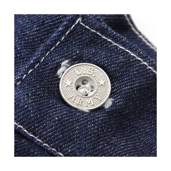 米軍 WW2デニムワークパンツ ネイビー 30 米軍 WW2デニムワークパンツ ネイビー 30