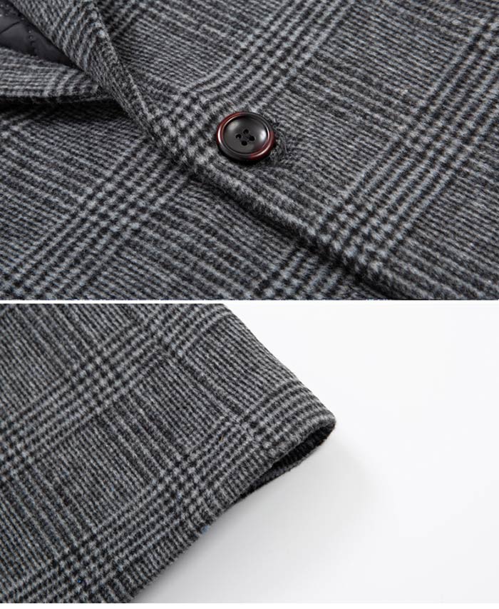 【2025限定SALE】チェスターコート ウールコート メンズ チェック柄 ロングコート 中綿入り ロング ジャケット コート メンズ アウター ビジネス カジュアル チェック 細身 スリム 暖か 冬 【2025限定SALE】チェスターコート ウールコート メンズ チェック柄 ロングコート 中綿入り ロング ジャケット コート メンズ アウター ビジネス カジュアル チェック 細身 スリム 暖か 冬