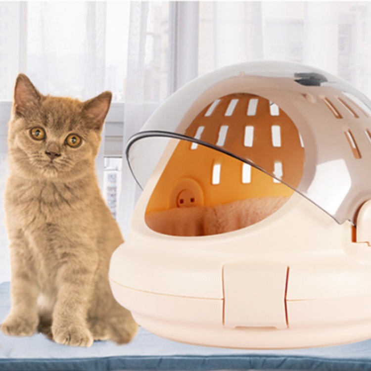 猫ハウス 猫 キャリー おでかけネコベッド 通院 散歩 猫用品 ペット用品 組立簡単 四季通用 ポータブル クッション付き 犬/猫/ウサギ用 全3色 持ち運び便利 ペット 防災 避難 丈夫 頑丈 小型