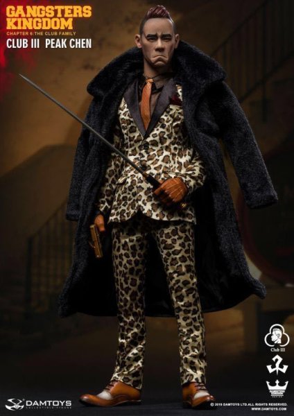 DAMTOYS 1/6 ギャングスターズ・キングダム - Club 3 ピーク・チェン アクションフィギュア GK018 DAMTOYS 1/6 ギャングスターズ・キングダム - Club 3 ピーク・チェン アクションフィギュア GK018