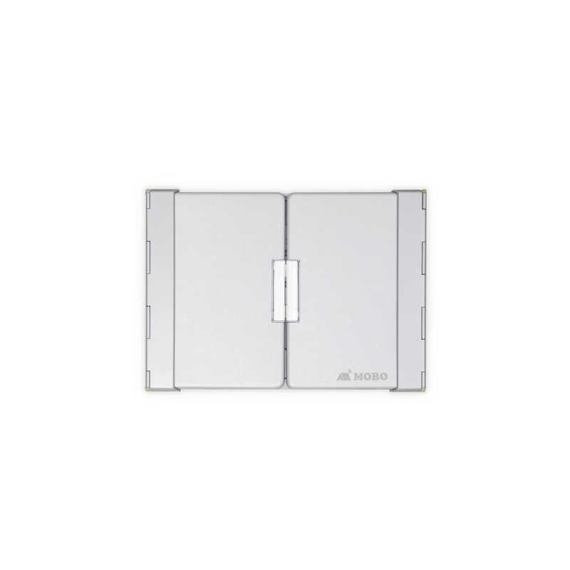 MOBO　折りたたみキーボード (iOS/iPadOS/mac/Win) ［有線・ワイヤレス /USB］ シルバー・ホワイト　AM-K2TF83J/SLW