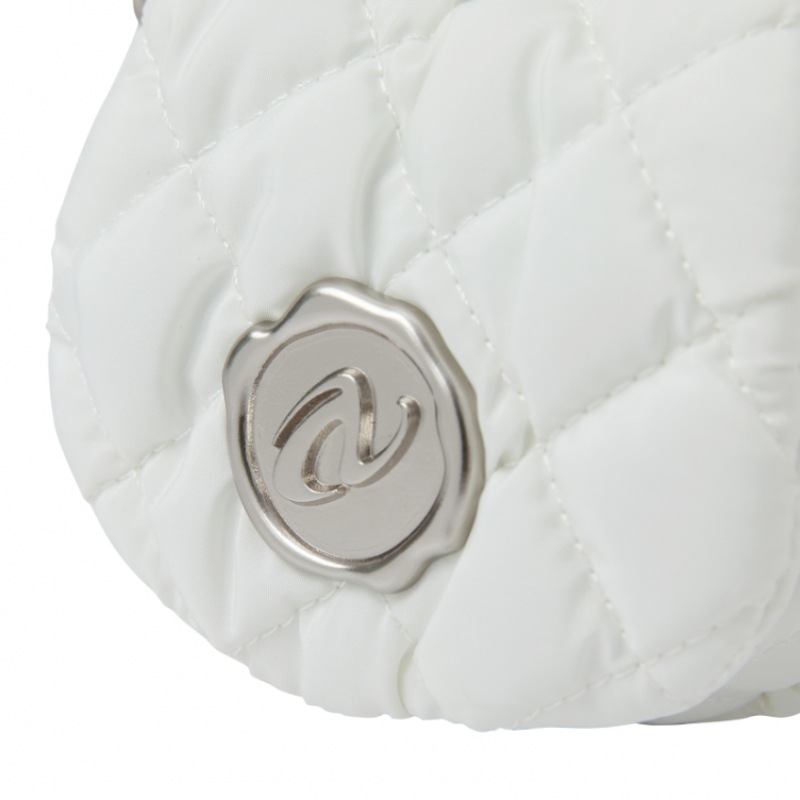 NERDY スタンプミニキルトバッグアイボリー NERDY スタンプミニキルトバッグアイボリー