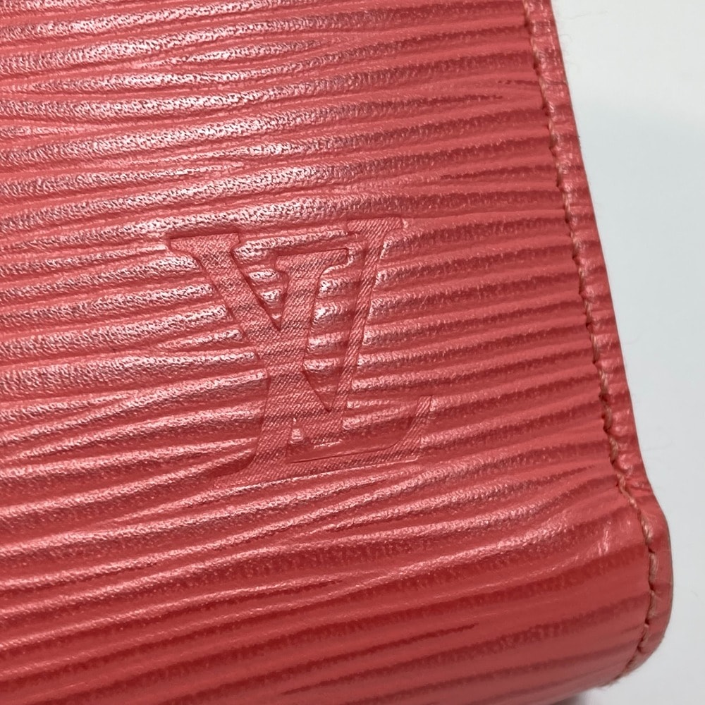 長財布 M60663 ジッピーウォレット エピ ラウンドファスナー エピレザー ピンク