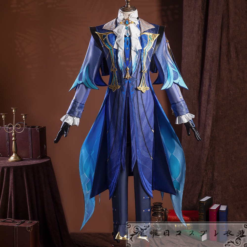 原神 げんしん Genshin ヌヴィレット Neuvillette コスプレ衣装 コスチューム ハロウィン 変装 仮装