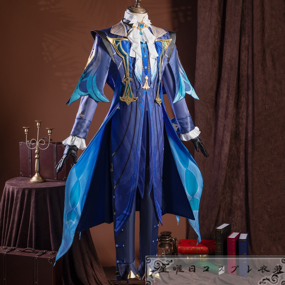 原神 げんしん Genshin ヌヴィレット Neuvillette コスプレ衣装 コスチューム ハロウィン 変装 仮装