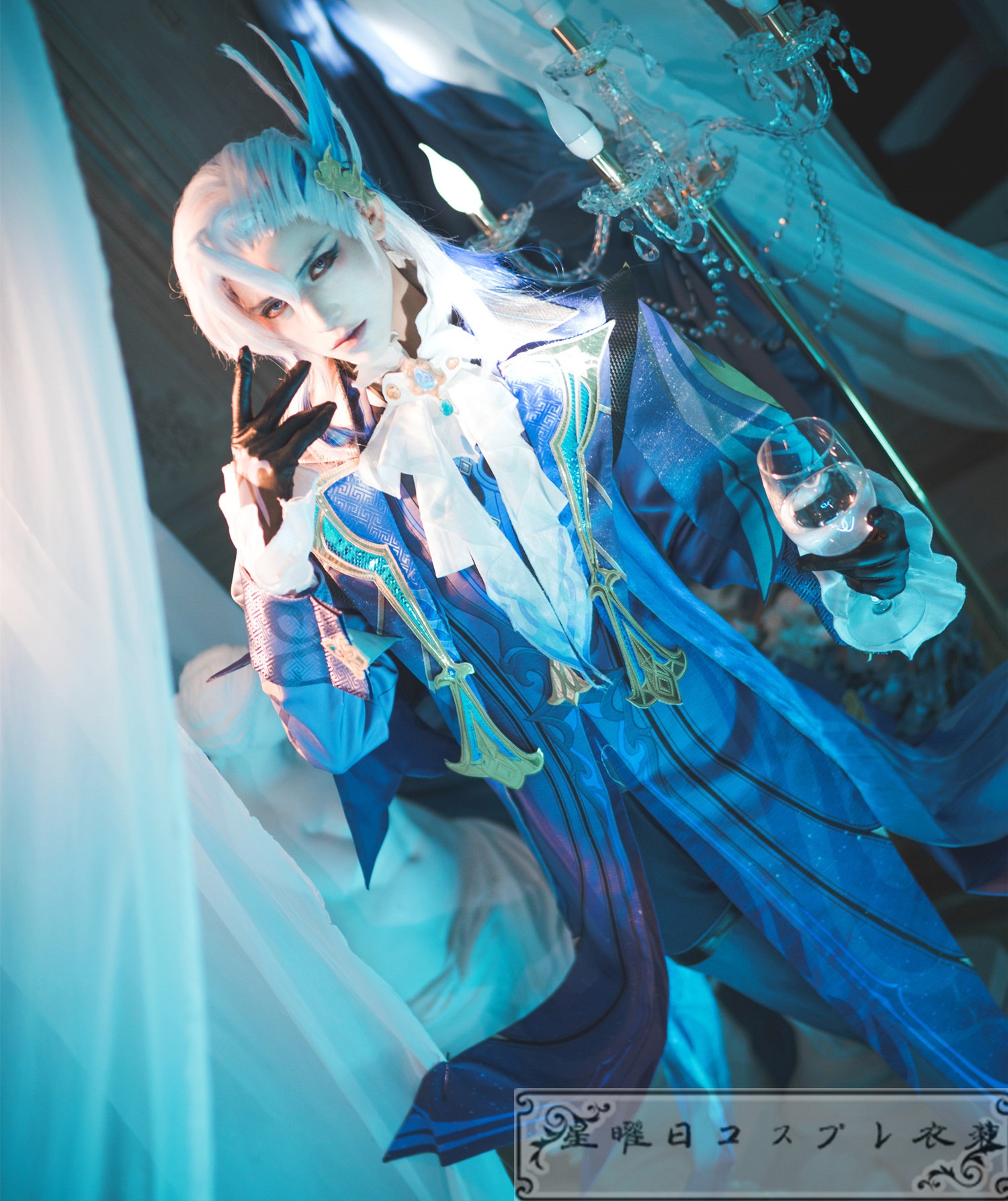 原神 げんしん Genshin ヌヴィレット Neuvillette コスプレ衣装 コスチューム ハロウィン 変装 仮装