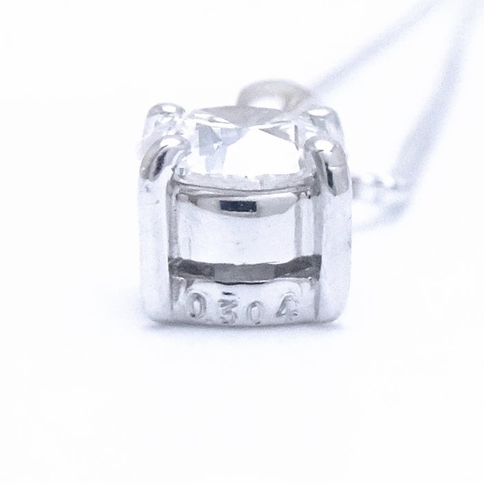 ダイヤモンド ネックレス 一粒ダイヤモンド0.304ct Pt900プラチナxK18WG ホワイトゴールドxK14WG ホワイトゴールド /75508【中古】 ダイヤモンド ネックレス 一粒ダイヤモンド0.304ct Pt900プラチナxK18WG ホワイトゴールドxK14WG ホワイトゴールド /75508【中古】